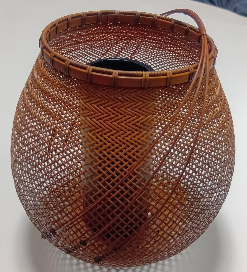 【期間限定～2/8】 花籠 はなかご 竹工芸 茶道具 伝統工芸品