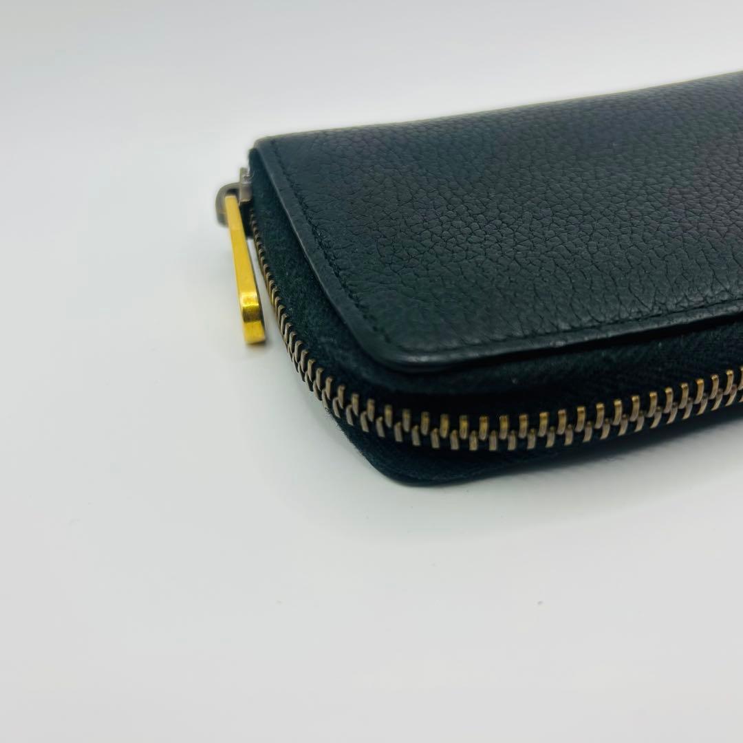 美品 GUCCI グッチ 財布 小銭入れ グッチプリントケース レザー