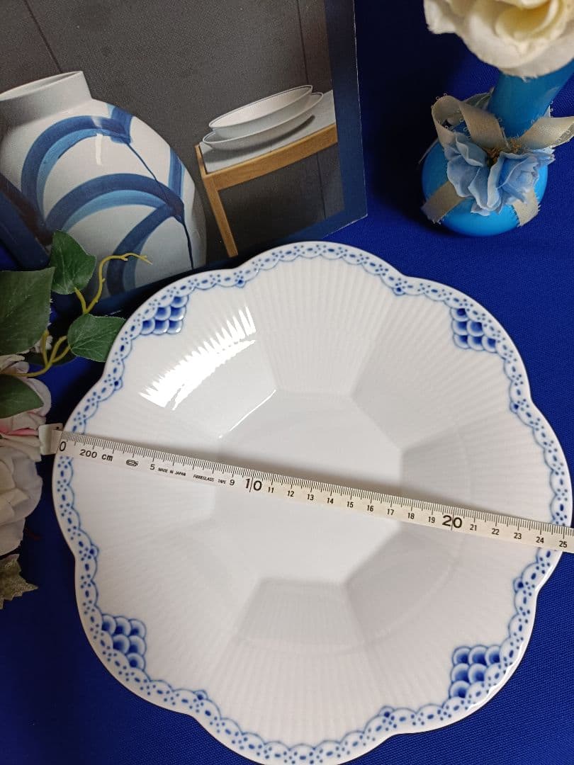 最終価格 新品【ロイヤルコペンハーゲン】プリンセス ペタルボウル 25.5cm