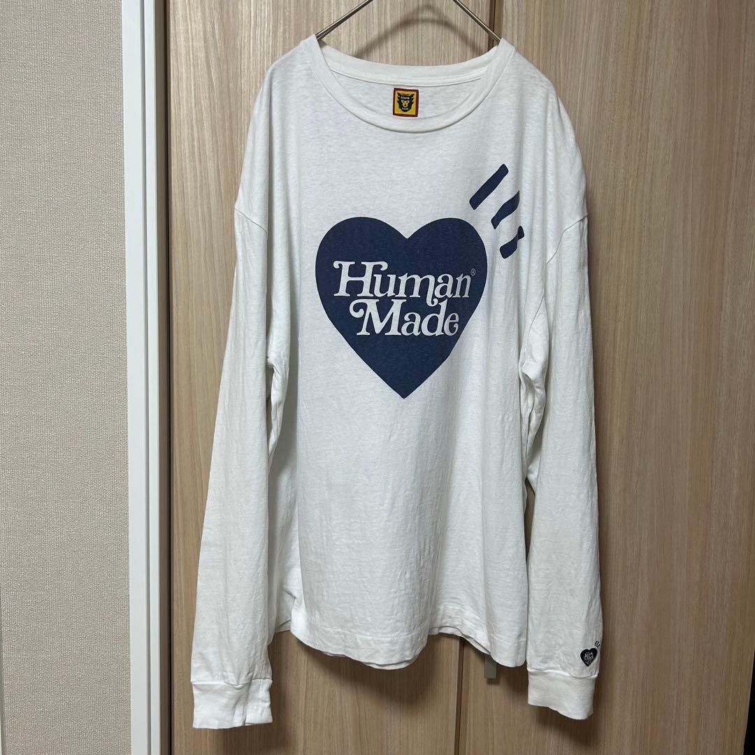 【希少】HUMAN MADE x Girls Don’t Cryコラボ　両面ロゴ