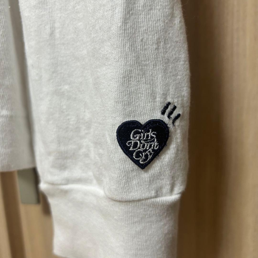 【希少】HUMAN MADE x Girls Don’t Cryコラボ　両面ロゴ