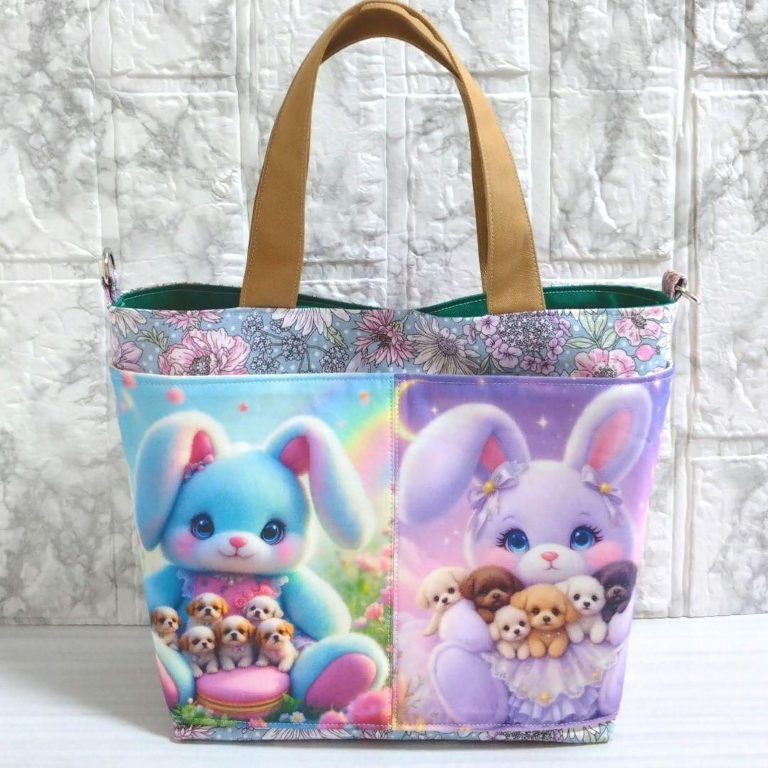 【オーダー品】　ガーゼハンカチ　トートバッグ