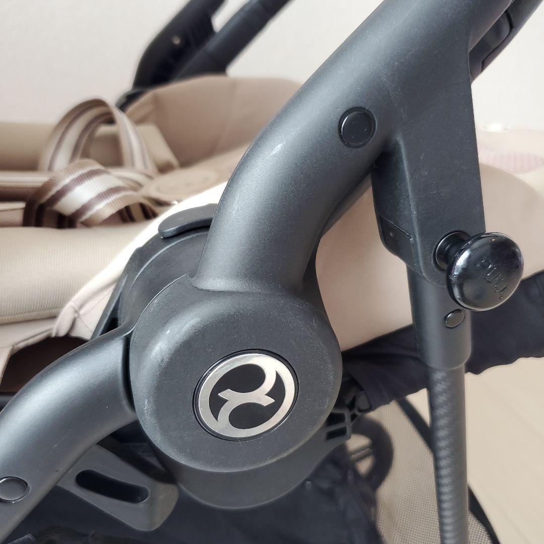 サイベックス　メリオカーボン　2024　ソルテベージュ　ベビーカー　cybex