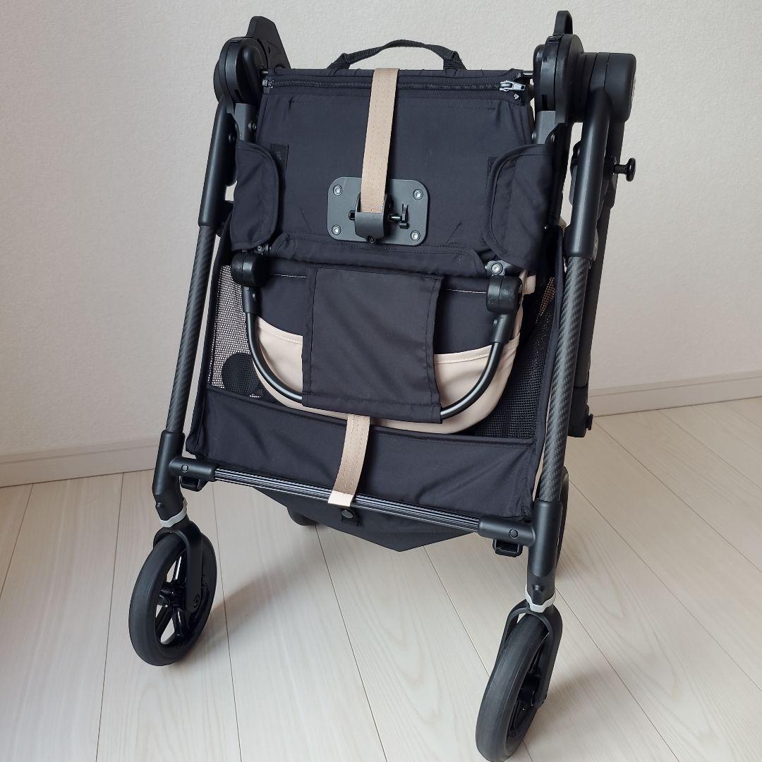 サイベックス　メリオカーボン　2024　ソルテベージュ　ベビーカー　cybex