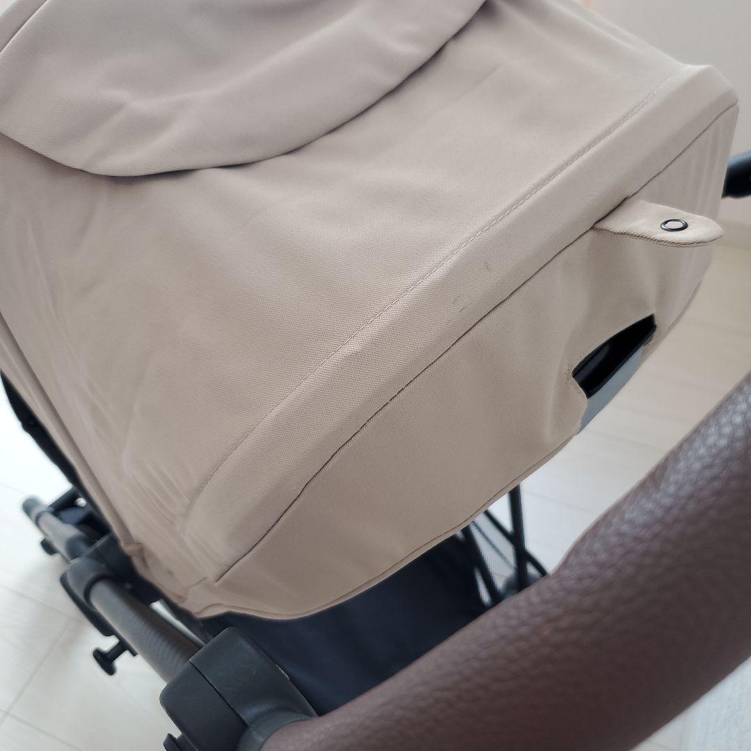 サイベックス　メリオカーボン　2024　ソルテベージュ　ベビーカー　cybex