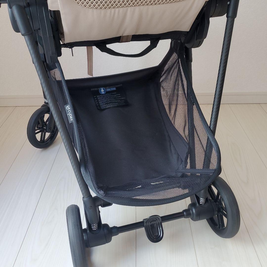 サイベックス　メリオカーボン　2024　ソルテベージュ　ベビーカー　cybex