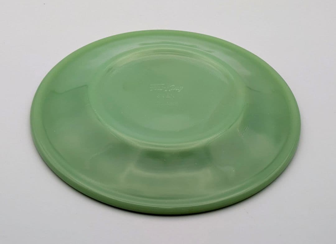 ファイヤーキング サラダプレート 初期GLASS刻印 　4枚セット ジェダイ