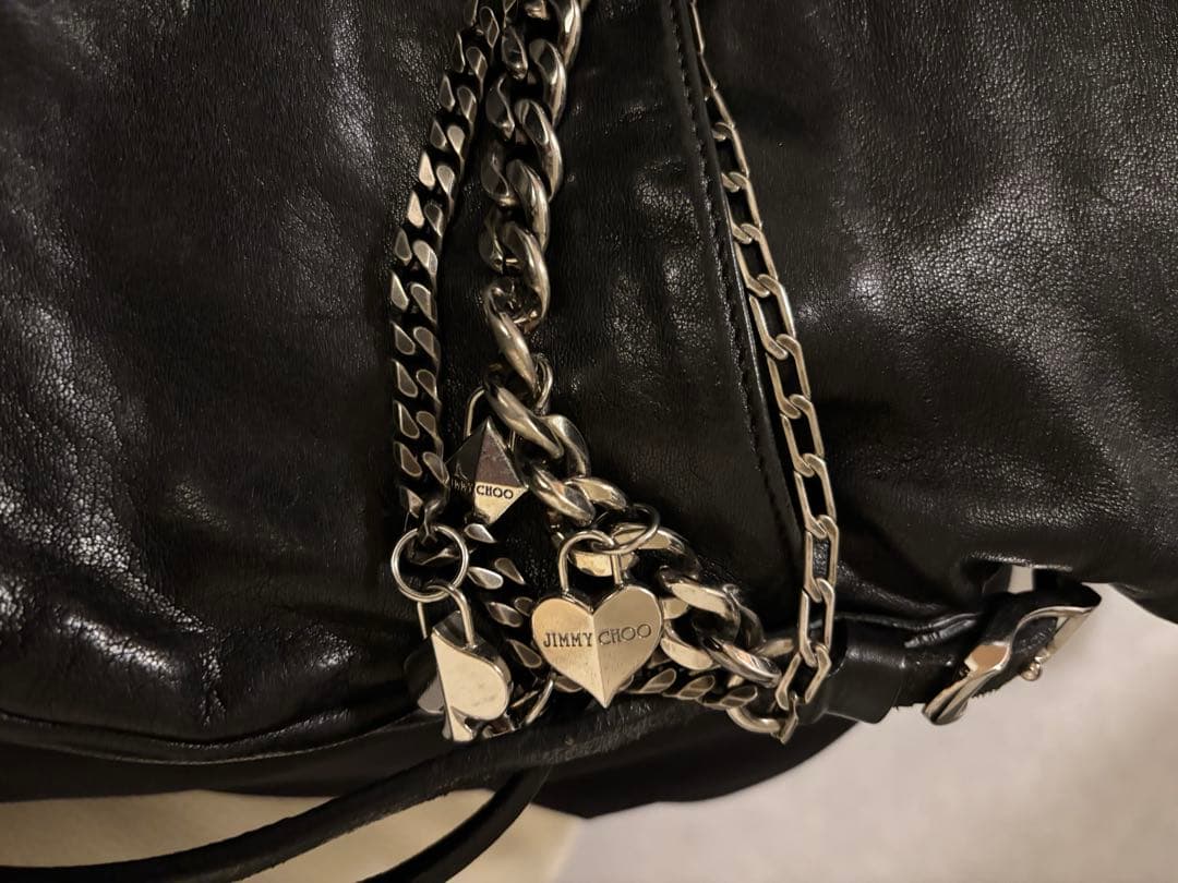 JIMMY CHOO バイカーバッグ