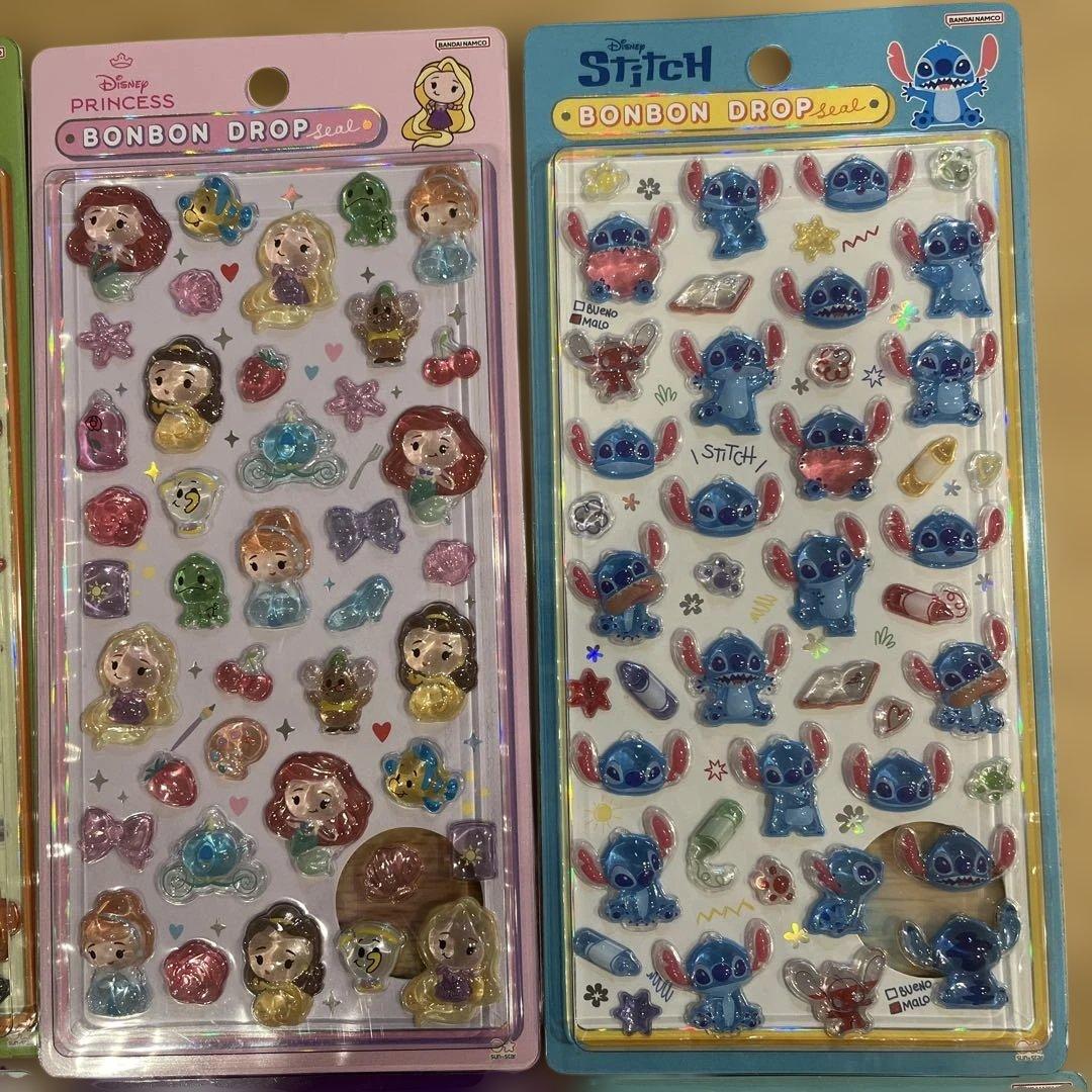 国内正規品　ボンボンドロップシール ディズニー　第2弾 8種セット