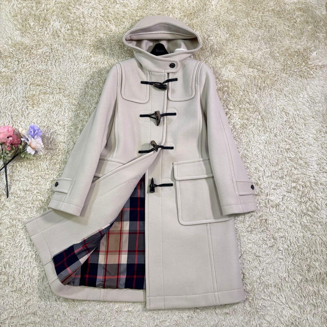 極美品✨　マッキントッシュ　ダッフルコート　アイボリー　ホワイト　ウール