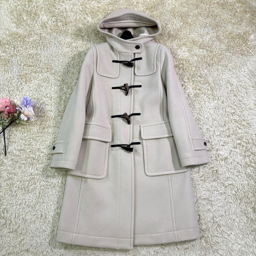 極美品✨　マッキントッシュ　ダッフルコート　アイボリー　ホワイト　ウール