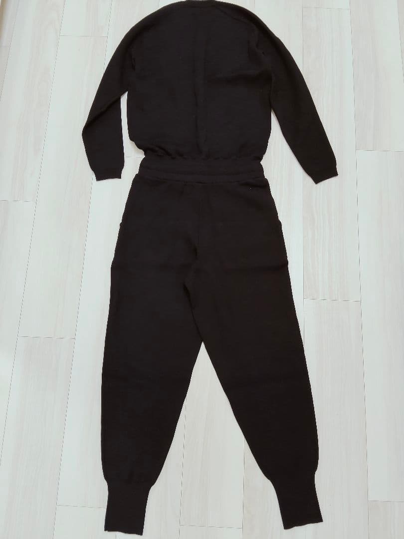 MADISONBLUE　マディソンブルー　パールジャンプスーツ　ブラック