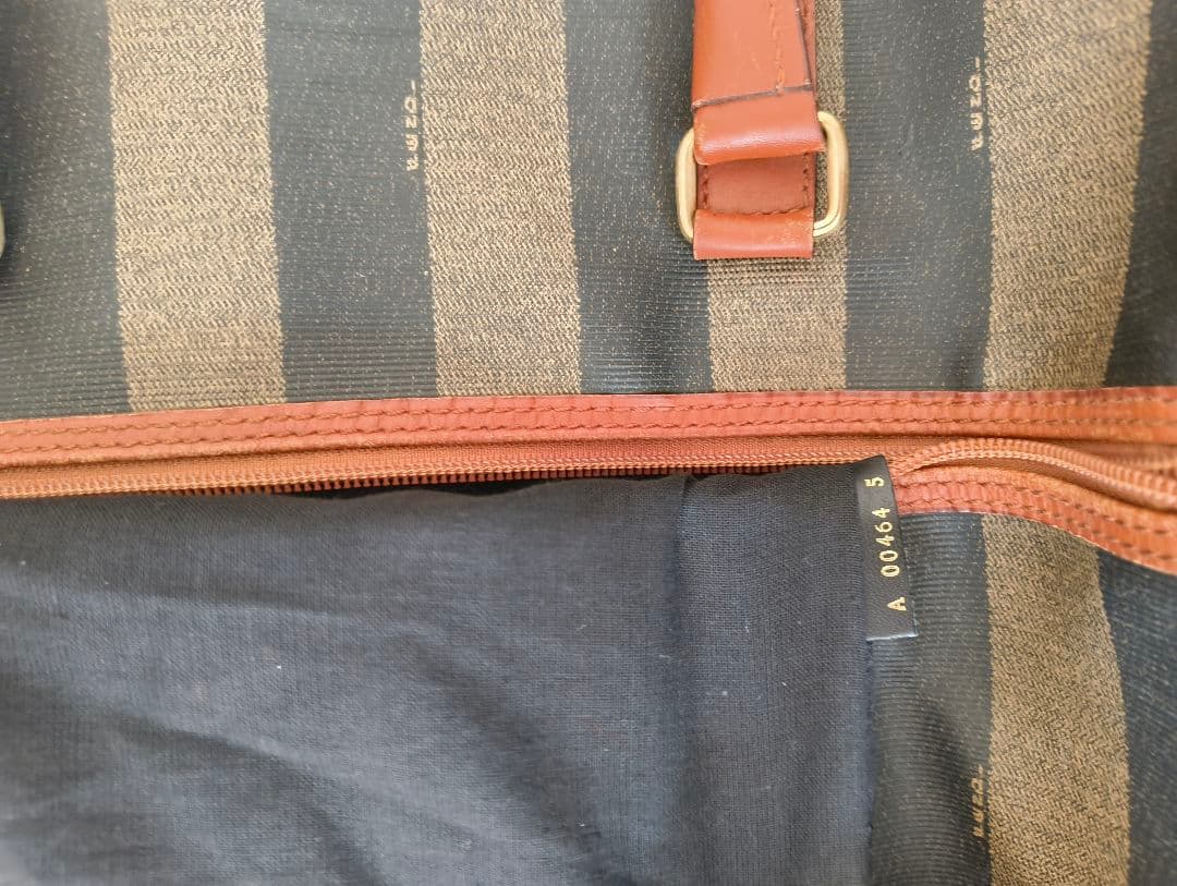 Vintage　FENDI　ペカン　ボストンバッグ