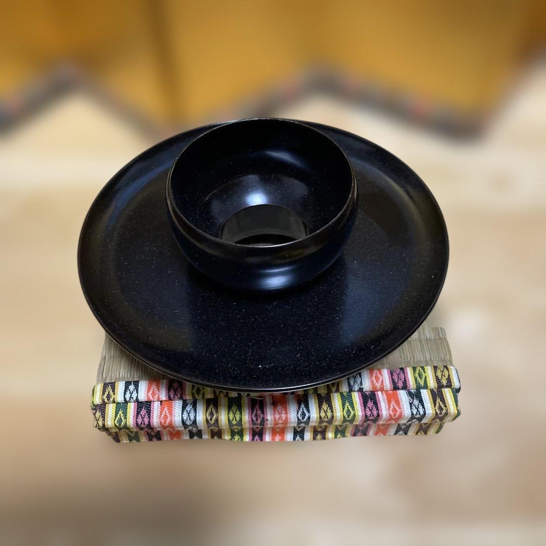 黒色漆器 天目台