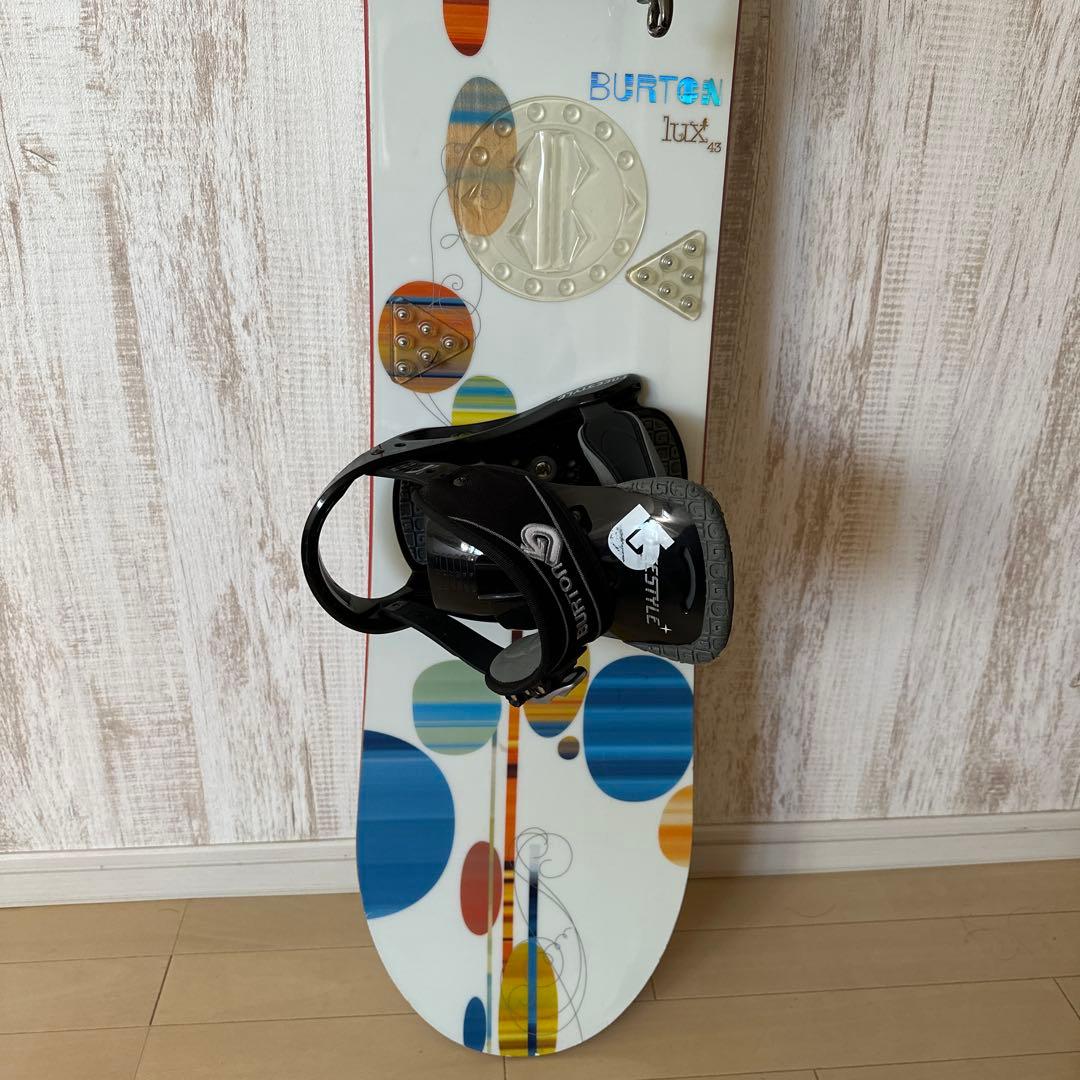 BURTON LUX スノーボード　バインディング　セット　139センチ