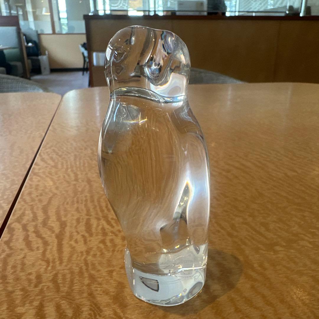 Baccarat /バカラ 最高級クリスタル オブジェ フクロウ 11cm