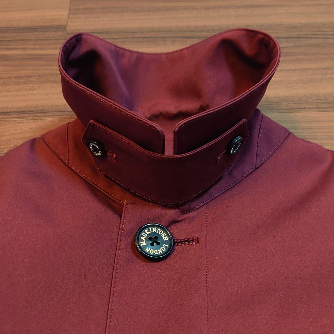 Ｖ*z様 マッキントッシュロンドン ダンケルド ステンカラーコート ボルドー 3