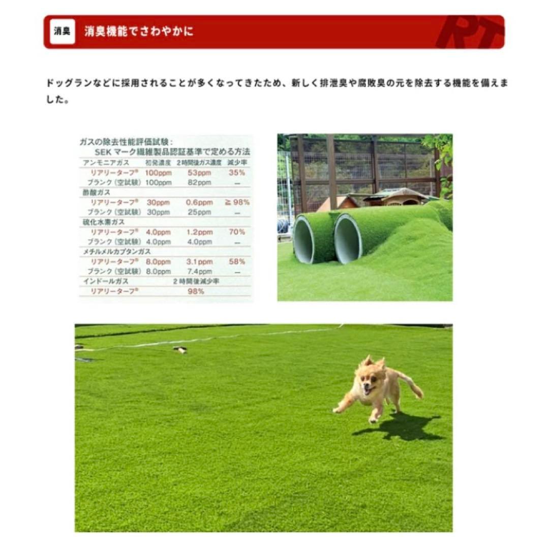 【未使用】高級人工芝 リアリーターフ 25mm（60cm×7.5m）おまけ付き