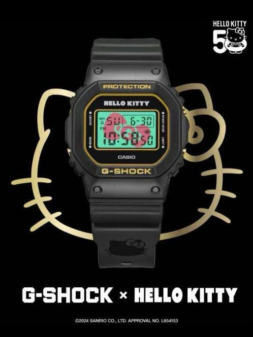☆新品・未使用☆ハローキティ50周年記念 CASIO G-SHOCKコラボモデル