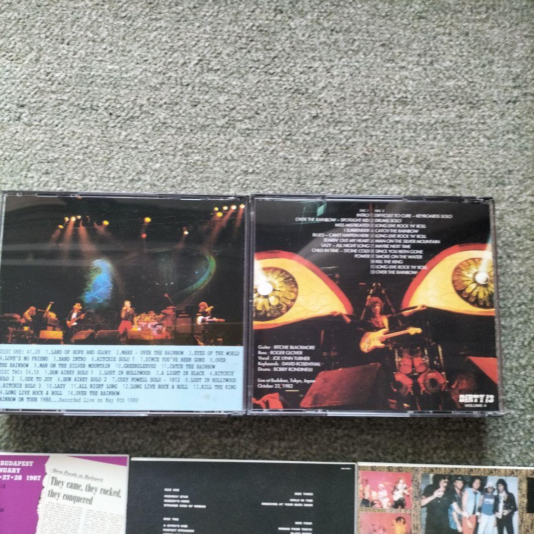 Rainbow & Deep Purple ライブCD　7セット