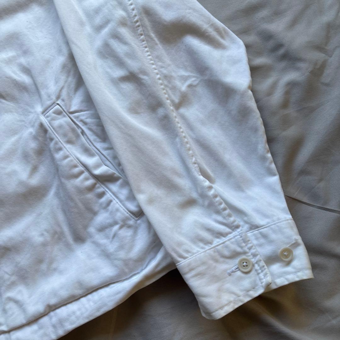 【90s】Ralph Lauren スウィングトップ ホワイト ポニー刺繍