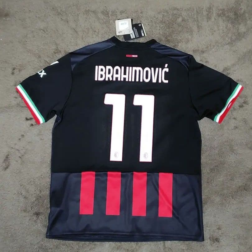 【新品未使用】ACミラン イブラヒモビッチ ユニフォーム 21-22　Lサイズ