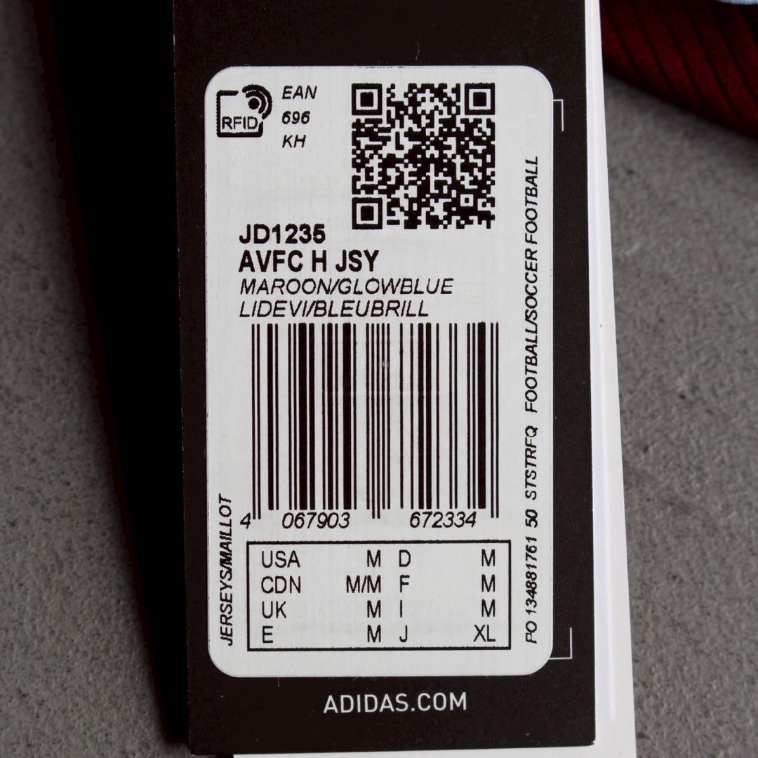 アストン・ヴィラ 24/25 ユニフォーム ホーム 半袖 正規品 XL