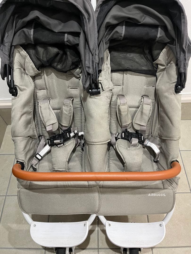 エアバギー　ココダブル　2人乗り　ベビーカー　双子ベビーカー　二人　双子　兄弟