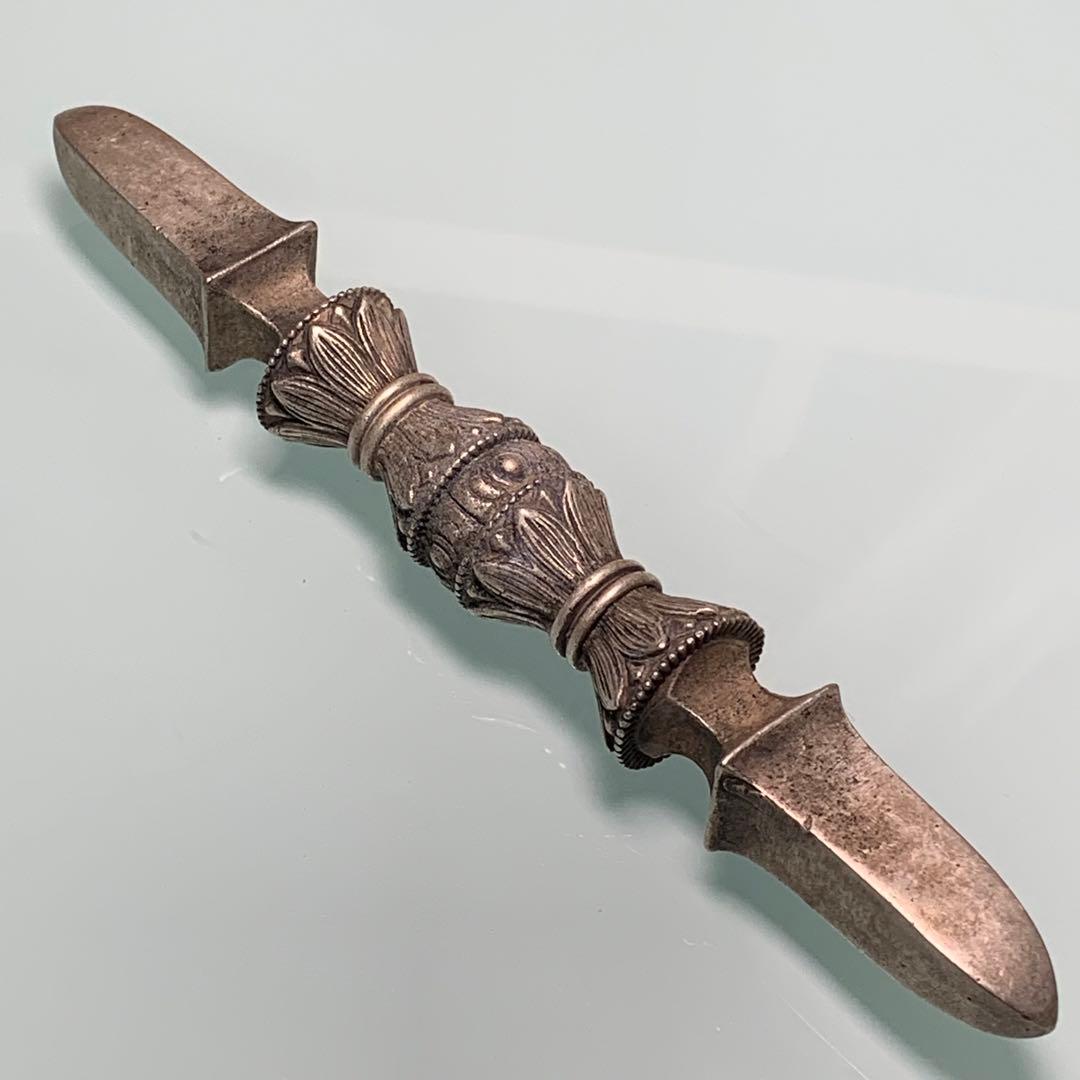 縁起物　旧蔵　チベット藏伝仏教 金剛杵　悟り　パワー　時代物アンティーク