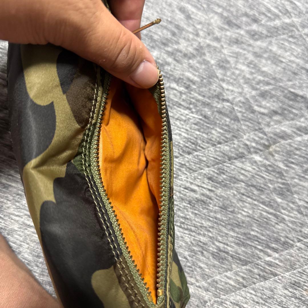 【値下げ可】A BATHING APE ✖️PORTER ダブルネーム長財布