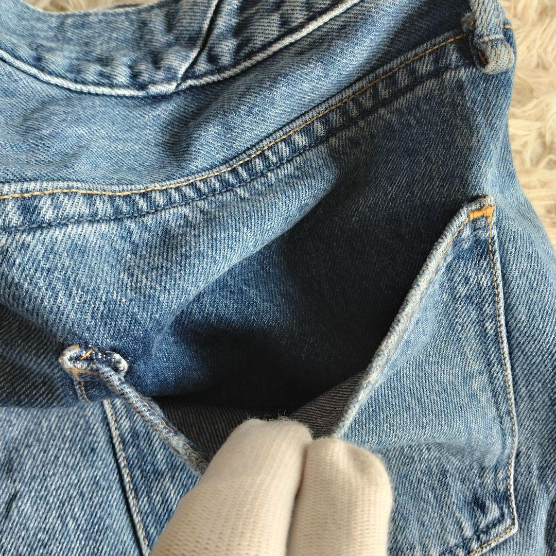 美品✨upper hights　アッパーハイツ　CONTE　バルーンデニム　25