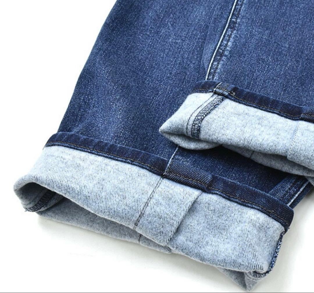 【はな】新品未使用　 PASSIONE 裏起毛デニム