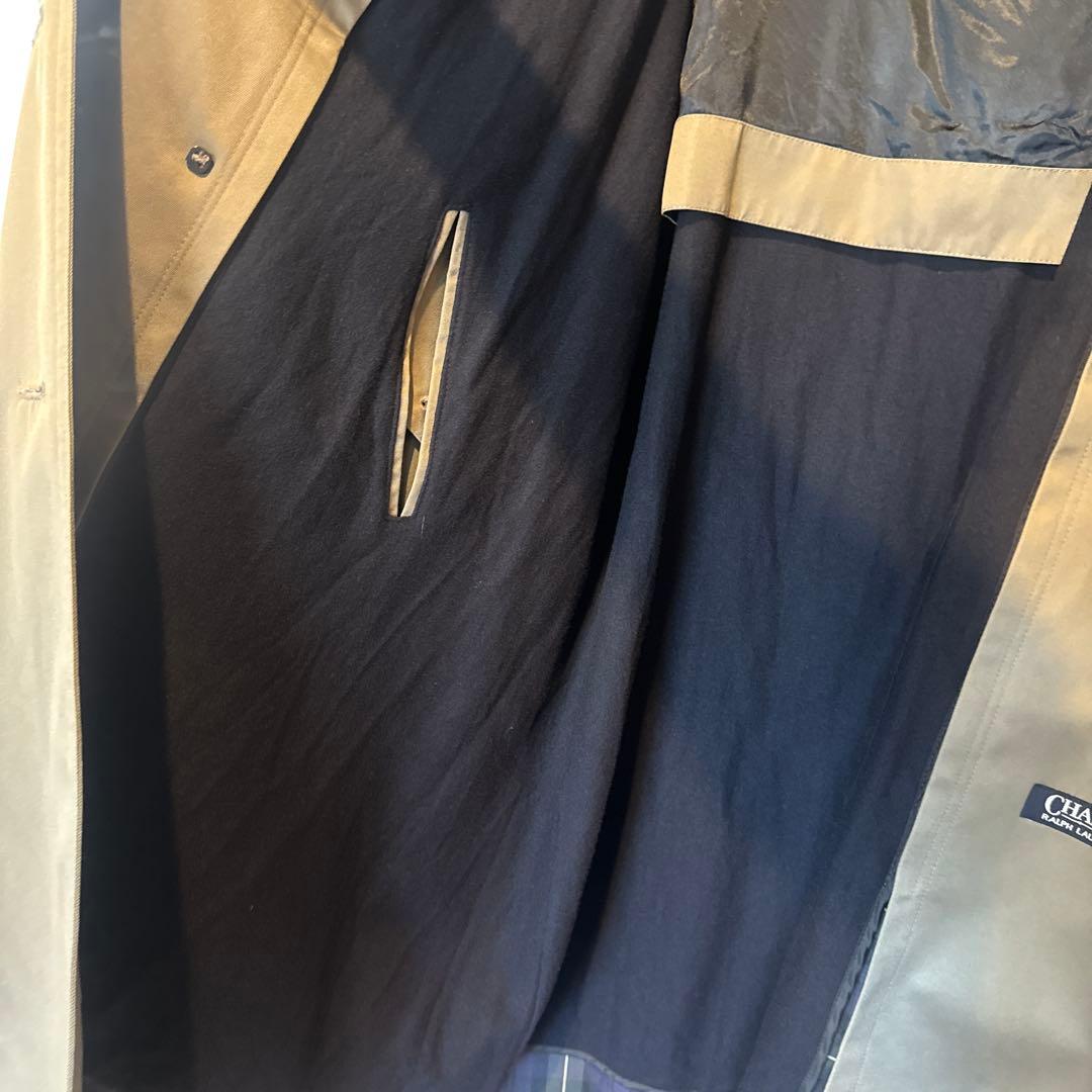 chaps Ralph Laurenカーキ ダブルブレスト トレンチコート
