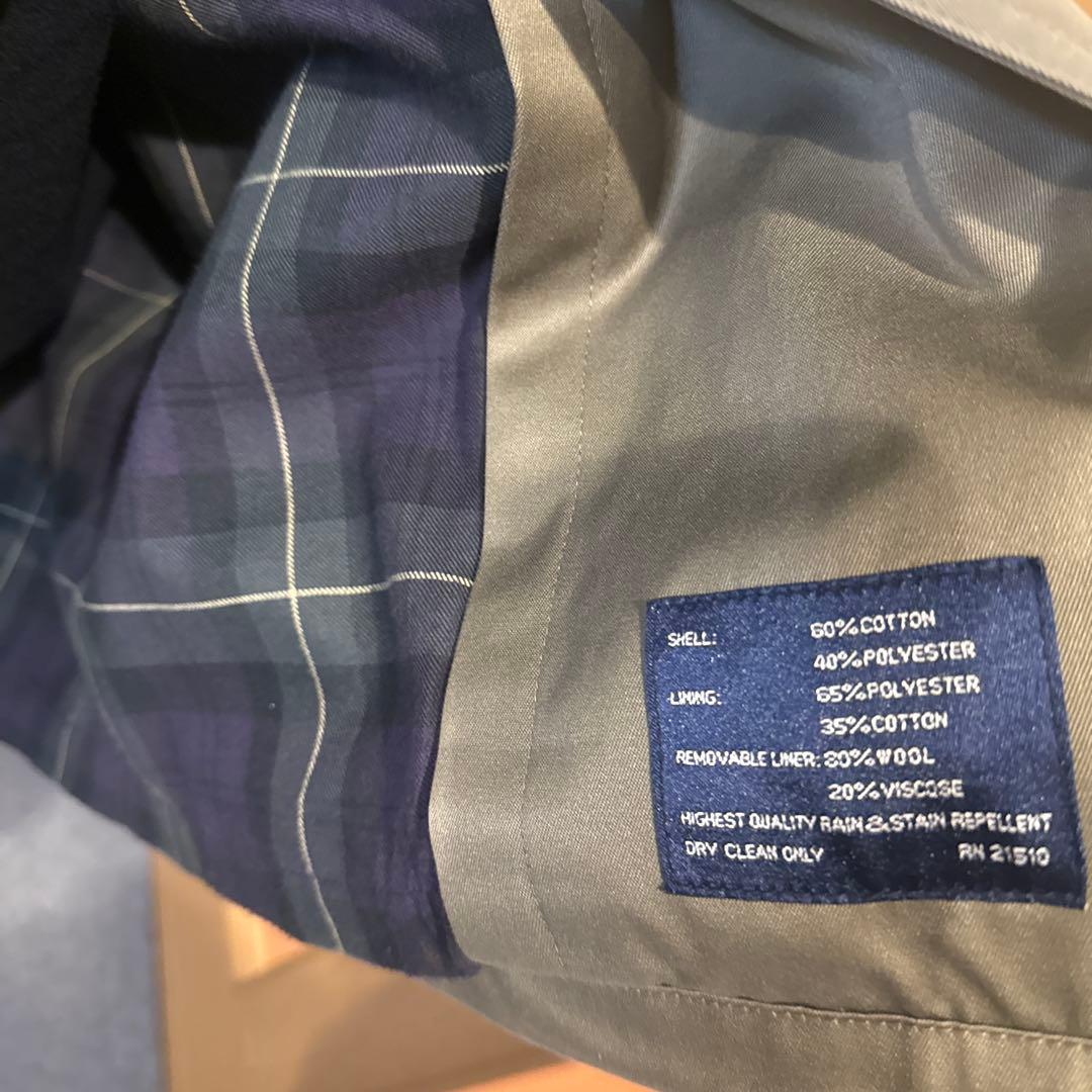 chaps Ralph Laurenカーキ ダブルブレスト トレンチコート