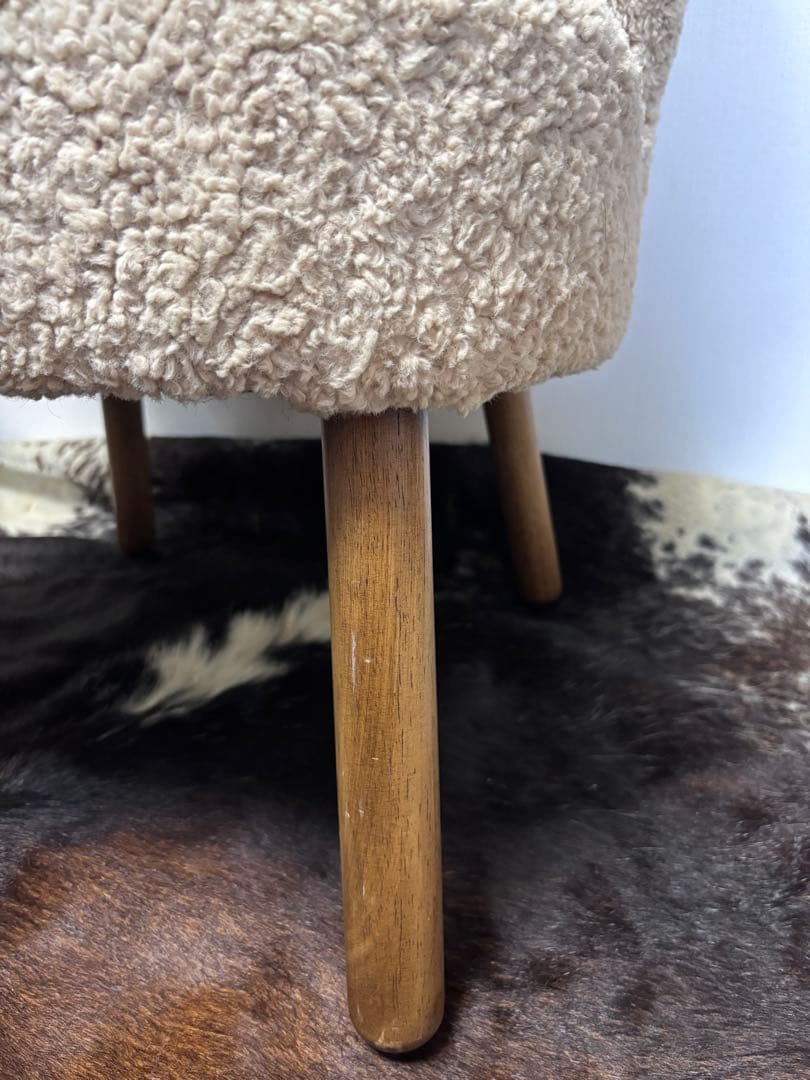 ZARA  ボア チェア　1脚　イス　②