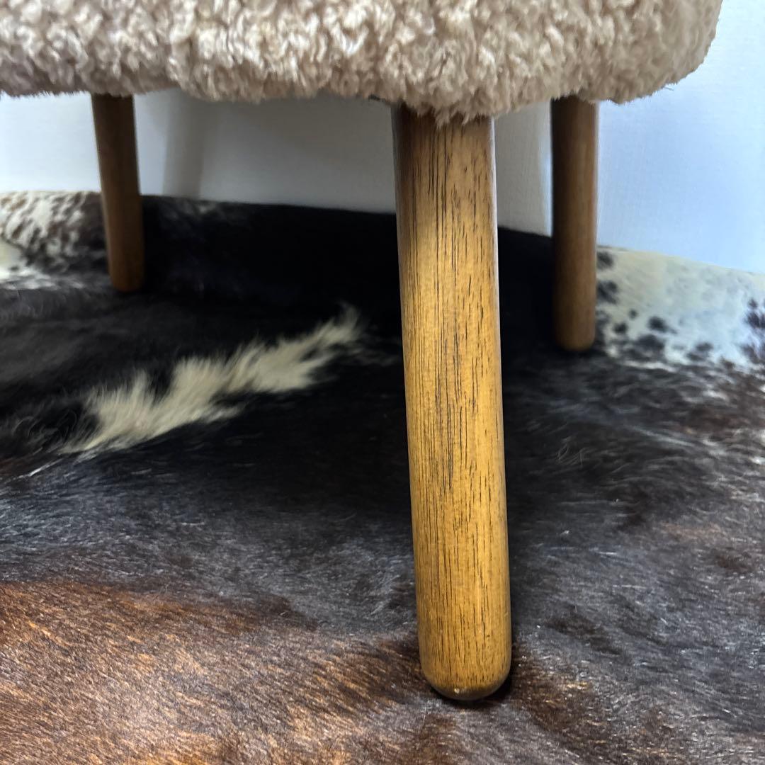 ZARA  ボア チェア　1脚　イス　②