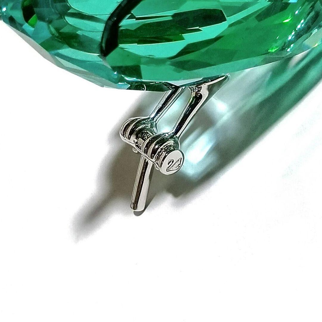 スワロフスキー✳️廃盤 boali antique green 置物 SV925