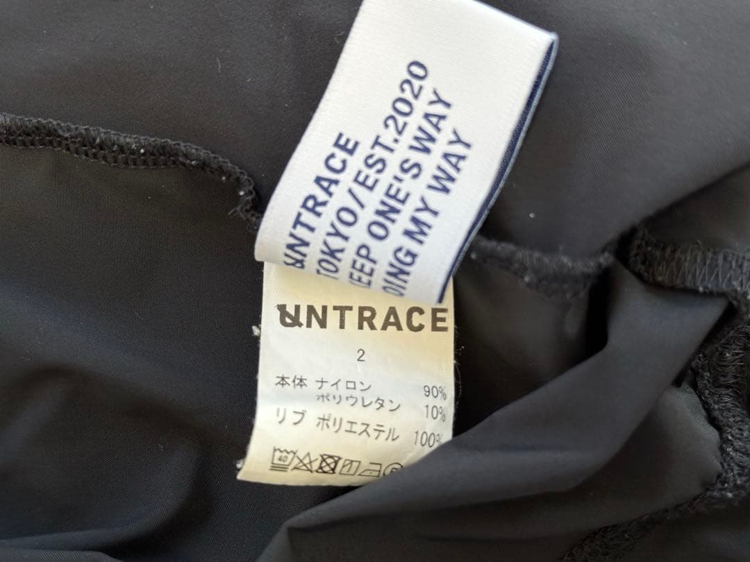 トップス UNTRACE 22SS BASIC SMOCK SETUP