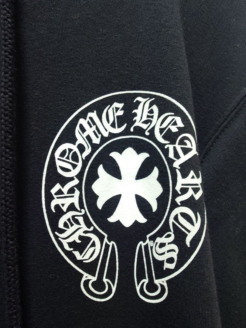 Chrome Hearts メッセージプリントパーカー