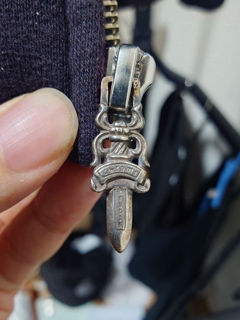 Chrome Hearts メッセージプリントパーカー