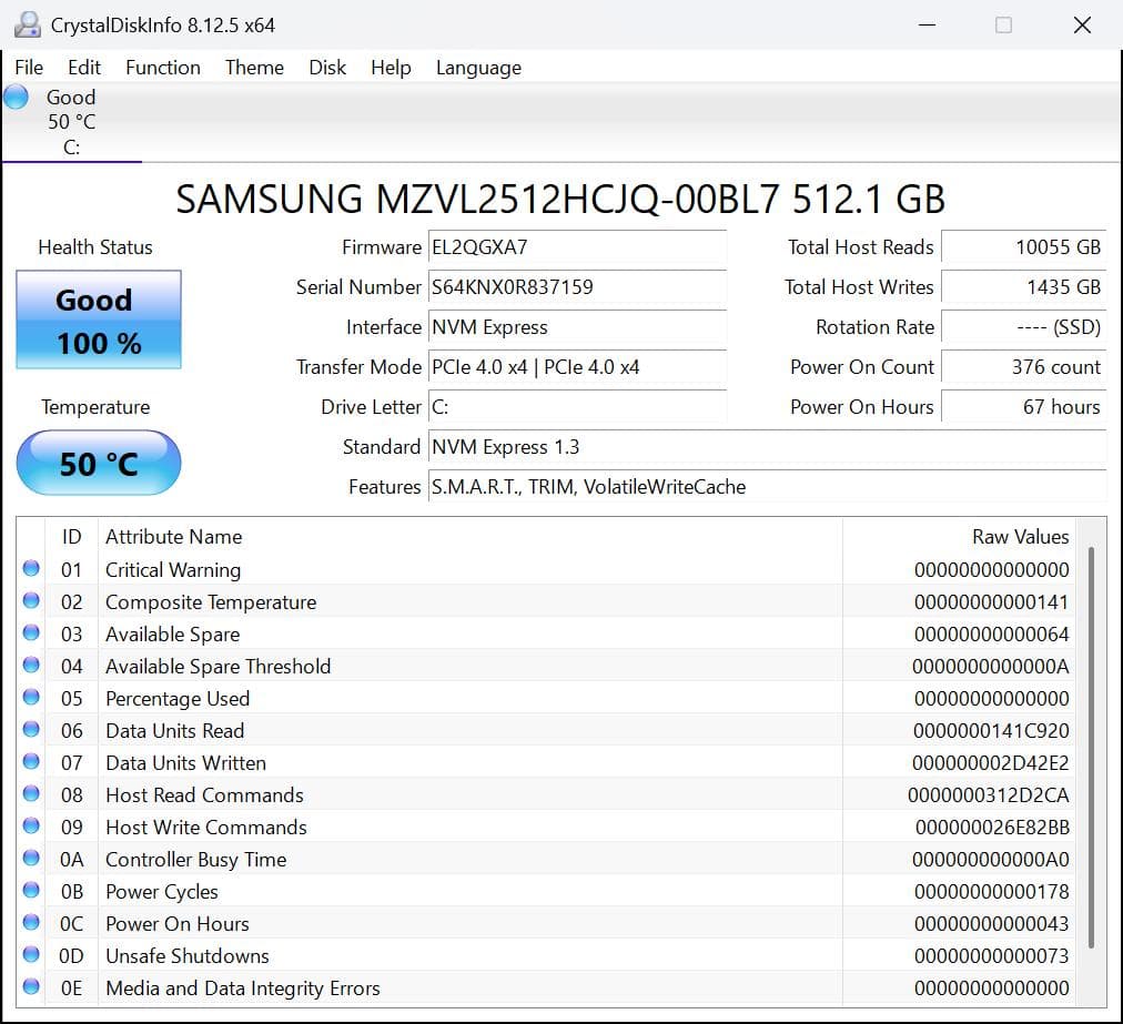 レノボ Thinkpad Neo 14 SSD 読み取り速度 6600 MB/秒