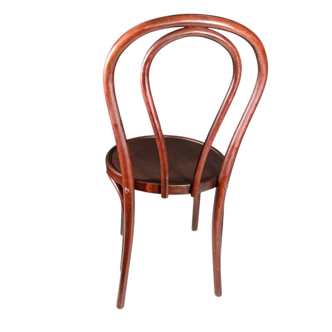 HR719 古いマルニ木工　東欧　ルーマニア製　ベントウッドチェア　曲木椅子