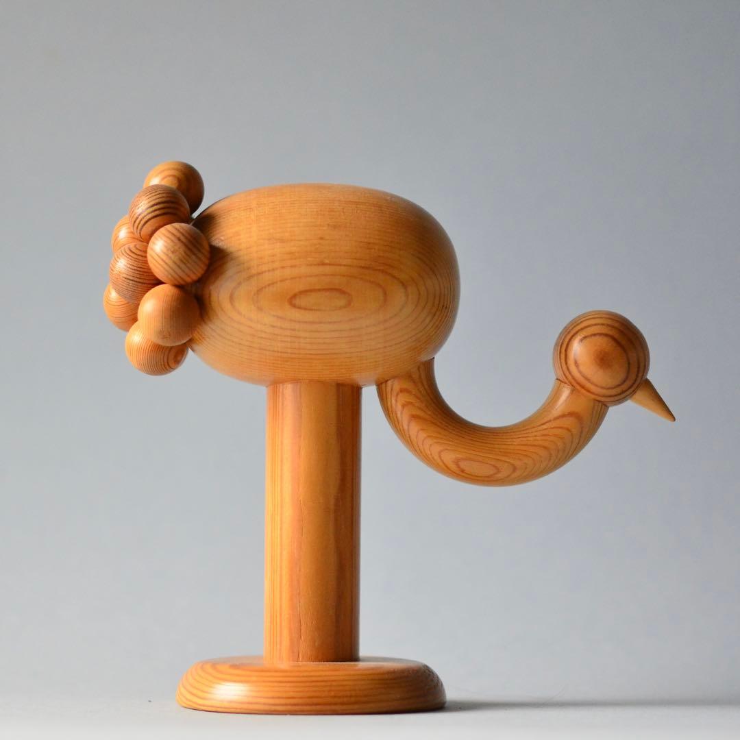 Aarikka Kurki 黒鶴 置物