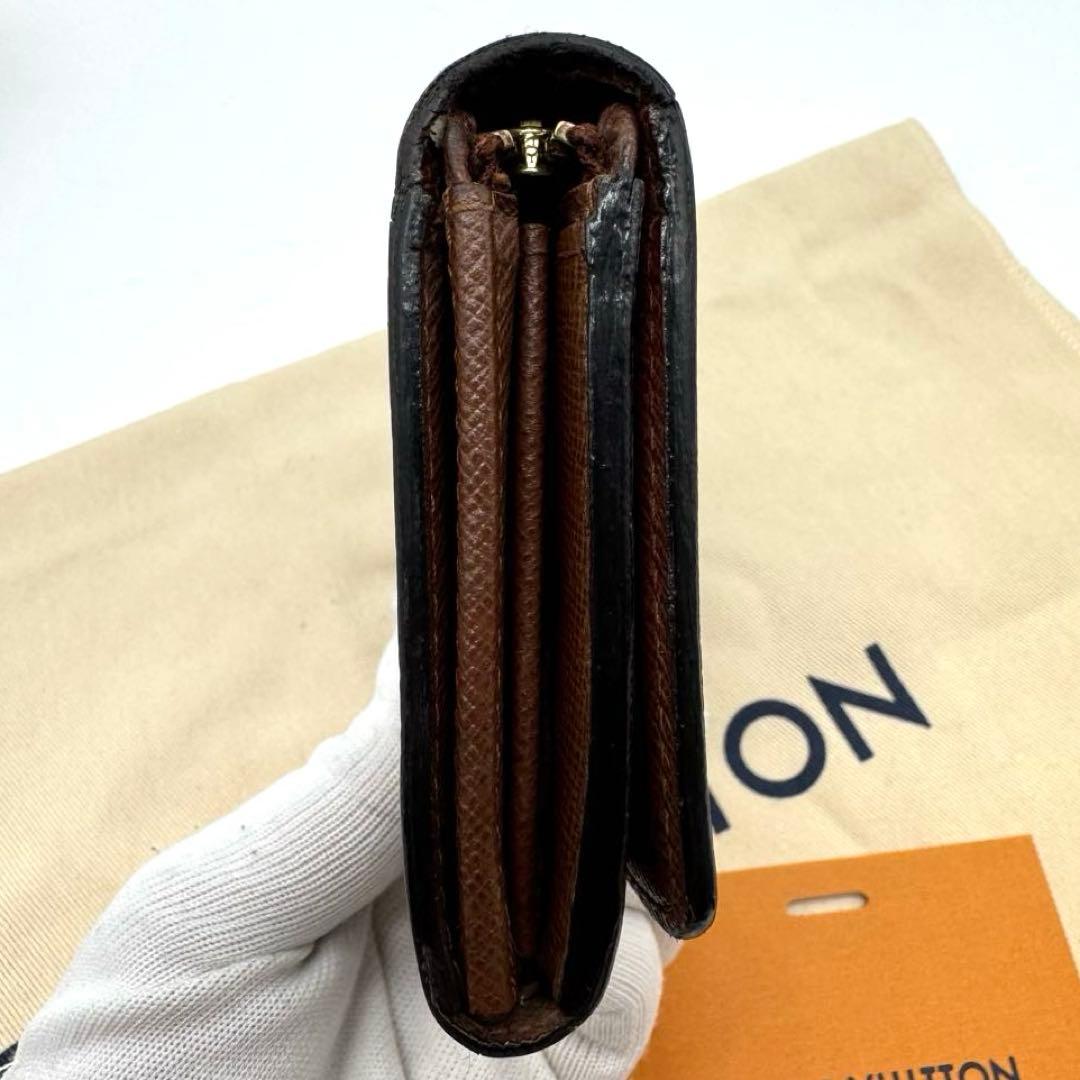 ルイヴィトン モノグラム ポルトモネビエ トレゾール 二つ折り財布 Lジップ