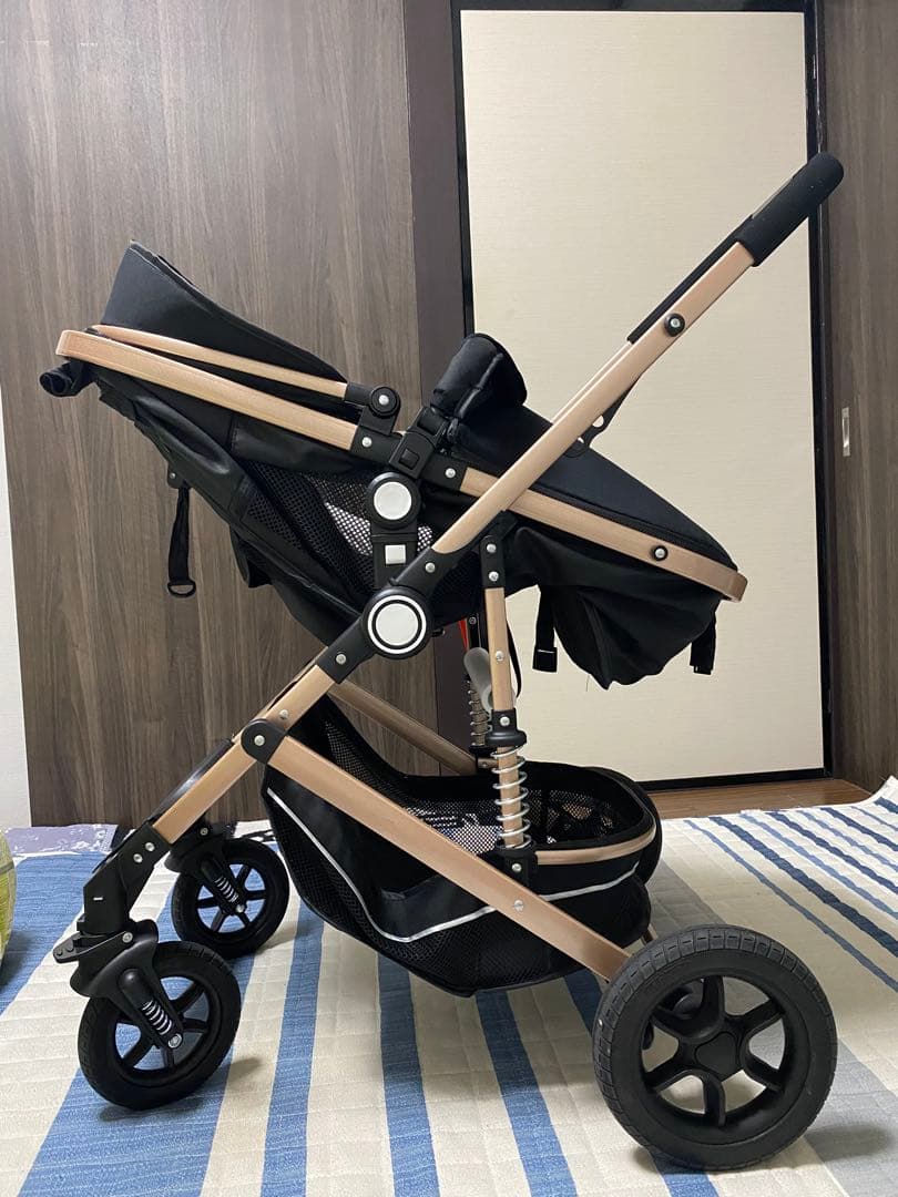 折りたたみ式 ベビーカー ブラック 美品