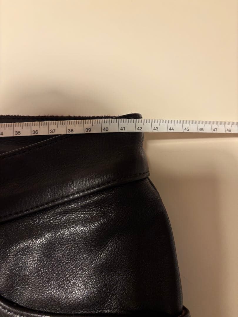 ラルフローレン　レザーパンツ