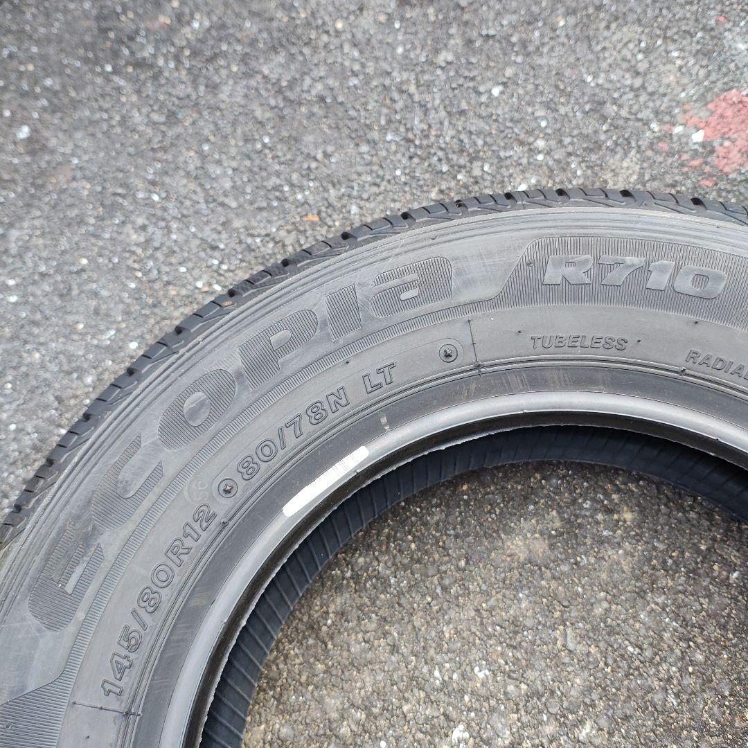 ブリヂストン　エコピアR710 145/80R12(145R12) 4本