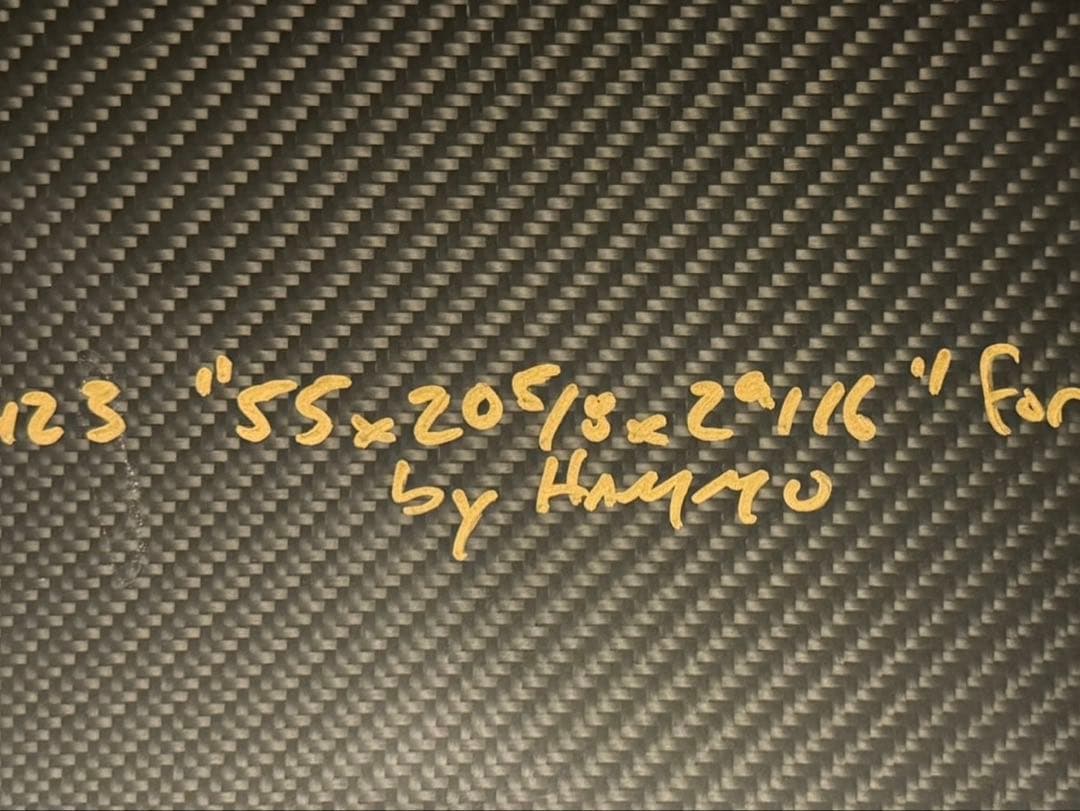 Hammo Sailfish フルカーボン サーフボード クアッド 5.5