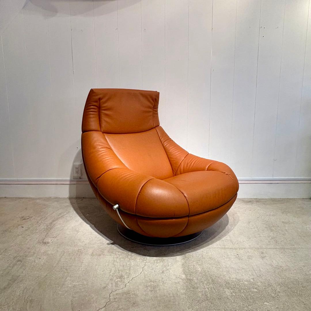 de sede スイス製　レザー ラウンジチェア