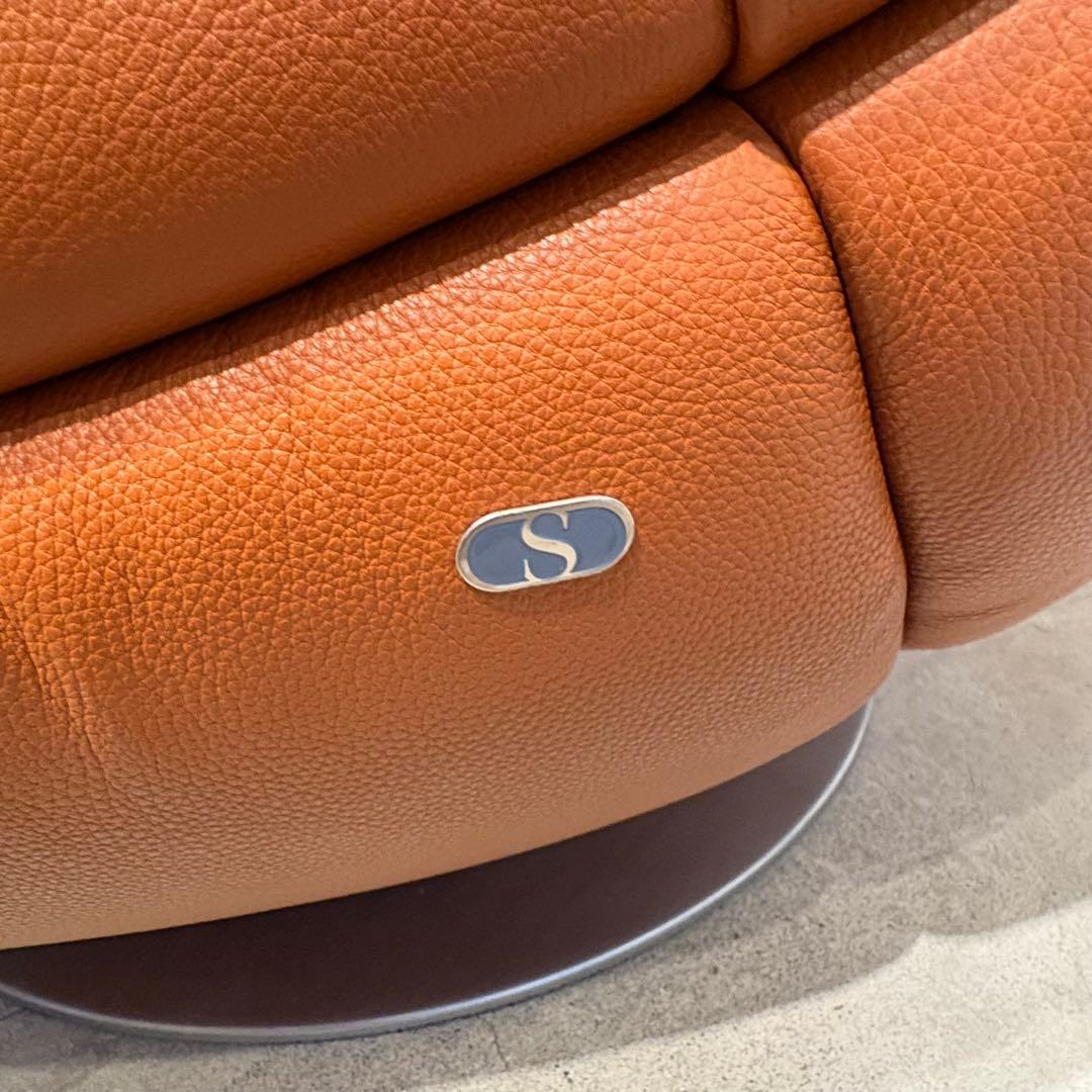 de sede スイス製　レザー ラウンジチェア